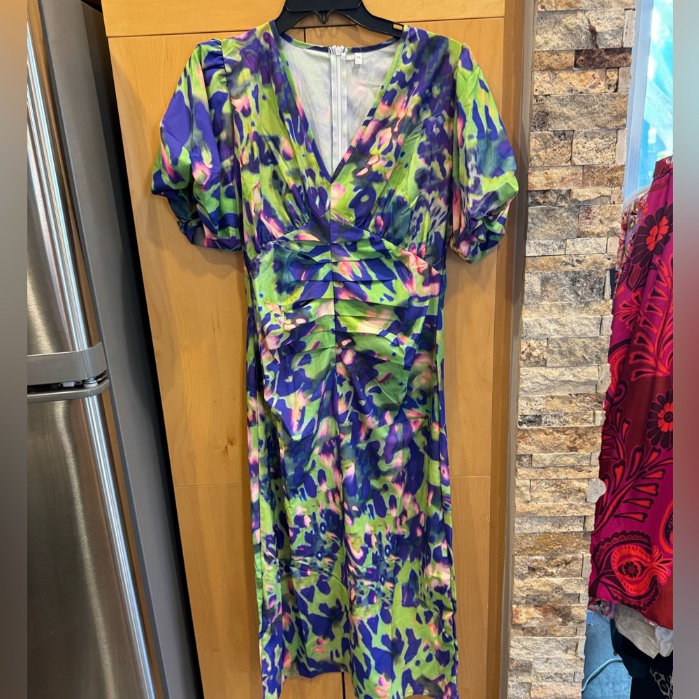 Vibrant Multicolor Dress-NWOT